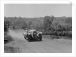 Vauxhall 30/98 of G Warburton, BOC Hill Climb, Chalfont St Peter, Buckinghamshire, 1932 by Bill Brunell