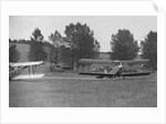 Aeroplane at the Oxford Speed Trials, c1930 by Bill Brunell