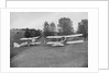 Blackburn Bluebird Mk 4 and De Havilland DH60 Moth at the Oxford Speed Trials, c1930 by Bill Brunell