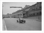 MG leaving the starting line in the Brighton Speed Trials, 1938 by Bill Brunell