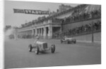 ERA of Earl Howe and Alta of CK Mortimer competing in the Brighton Speed Trials, 1938 by Bill Brunell