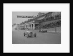 ERA of Earl Howe and Alta of CK Mortimer competing in the Brighton Speed Trials, 1938 by Bill Brunell