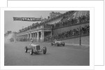 ERA of Earl Howe and Alta of CK Mortimer competing in the Brighton Speed Trials, 1938 by Bill Brunell