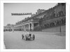 MG leaving the starting line in the Brighton Speed Trials, 1938 by Bill Brunell