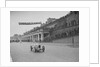 MG leaving the starting line in the Brighton Speed Trials, 1938 by Bill Brunell