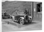 Triumph of J Wallis, winner of the Autocar Cup at the Middlesex County AC Hill Climb, c1930 by Bill Brunell