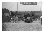 Star of AC Desch at the finish of the Middlesex County AC Hill Climb, c1930 by Bill Brunell