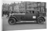 Talbot 14-45 sportsman's coupe of RG Roberts at the Southport Rally, 1928 by Bill Brunell