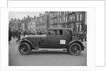 Talbot 14-45 sportsman's coupe of RG Roberts at the Southport Rally, 1928 by Bill Brunell