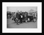 Riley Monaco saloon at the Southport Rally, 1928 by Bill Brunell