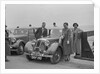 Jaguar SS of RE Sandland at the Blackpool Rally, 1936 by Bill Brunell