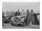Jaguar SS of RE Sandland at the Blackpool Rally, 1936 by Bill Brunell