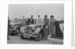 Jaguar SS of RE Sandland at the Blackpool Rally, 1936 by Bill Brunell