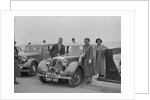 Jaguar SS of RE Sandland at the Blackpool Rally, 1936 by Bill Brunell