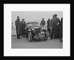 MG PA of PA Rippon at the Blackpool Rally, 1936 by Bill Brunell