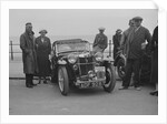 MG PA of PA Rippon at the Blackpool Rally, 1936 by Bill Brunell