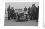 MG PA of PA Rippon at the Blackpool Rally, 1936 by Bill Brunell