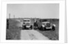 MG 18/80 of Mrs R Gough and Bianchi of Kitty Brunell at the B&HMC Brighton Motor Rally, 1930 by Bill Brunell