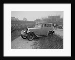 Wolseley Hornet saloon of DEM Douglas-Morris at the B&HMC Brighton Motor Rally, 1930 by Bill Brunell