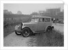 Wolseley Hornet saloon of DEM Douglas-Morris at the B&HMC Brighton Motor Rally, 1930 by Bill Brunell
