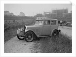 Wolseley Hornet saloon of DEM Douglas-Morris at the B&HMC Brighton Motor Rally, 1930 by Bill Brunell