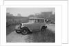 Wolseley Hornet saloon of DEM Douglas-Morris at the B&HMC Brighton Motor Rally, 1930 by Bill Brunell