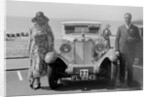 MG 18/80 of Mrs R Gough at the B&HMC Brighton Motor Rally, 1930 by Bill Brunell