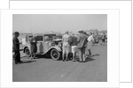Bianchi saloon of Kitty Brunell at the B&HMC Brighton Motor Rally, Brighton, Sussex, 1930 by Bill Brunell