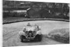 Jaguar SS 100 of CJ Gibson competing in the RAC Rally, 1939 by Bill Brunell