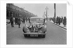 Jaguar SS of Elsie Wisdom at the RAC Rally, Brighton, Sussex, 1939 by Bill Brunell
