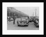 Jaguar SS of TH Bridgewater at the RAC Rally, Brighton, Sussex, 1939 by Bill Brunell