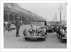 Jaguar SS of TH Bridgewater at the RAC Rally, Brighton, Sussex, 1939 by Bill Brunell