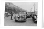 Jaguar SS of TH Bridgewater at the RAC Rally, Brighton, Sussex, 1939 by Bill Brunell