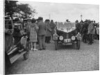 AC Acedes Six of Mrs G Daniell at the Southport Rally, 1928 by Bill Brunell