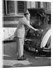 W Arnold with his Bentley at the Southport Rally, 1928 by Bill Brunell
