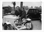 Riley Sprite of Kay Hague at the RAC Rally, 1938 by Bill Brunell