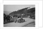 Sunbeam competing in the South Wales Auto Club Caerphilly Hillclimb, Wales, pre 1915. by Bill Brunell