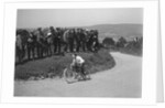 Motorcycle competing in the South Wales Auto Club Caerphilly Hillclimb, Wales, pre 1915. by Bill Brunell