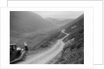 Kitty Brunell with a Vauxhall, Cwm Hirnant, Bala, Gwynedd, Wales, c1930s by Bill Brunell
