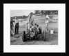 Raymond Mays with his ERA at Brooklands, Surrey, 1936 by Bill Brunell