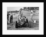 Raymond Mays with his ERA at Brooklands, Surrey, 1936 by Bill Brunell
