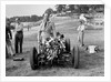 Raymond Mays with his ERA at Brooklands, Surrey, 1936 by Bill Brunell