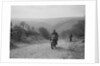 498 cc Triumph of CJ Dennis, MCC Lands End Trial, top of Beggars Roost, Exmoor, 1939 by Bill Brunell