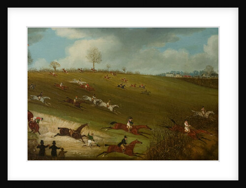 The St Albans Grand Steeplechase of March 8, 1832 by James Pollard