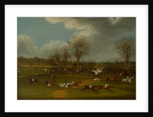 The St Albans Grand Steeplechase of March 8, 1832 by James Pollard