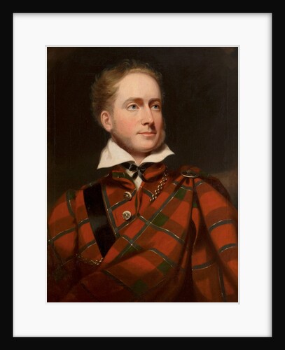 Earl of Caithness, half length, in highland dress by Sir John Watson-Gordon