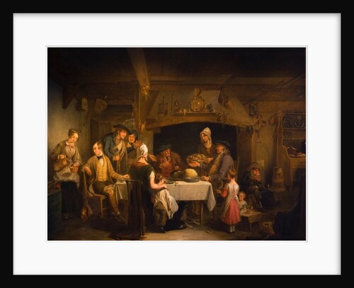 The Haggis Feast, c.1840 by Alexander Fraser