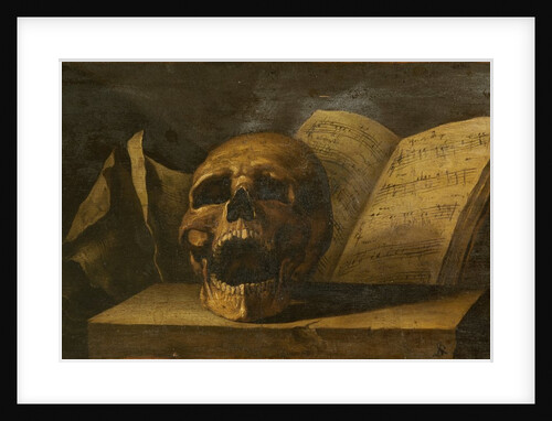 Vanitas by Salvator Rosa