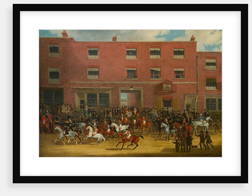 The St Albans Grand Steeplechase of March 8, 1832 by James Pollard