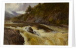 River and rocks by John MacWhirter